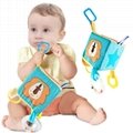 Baby educational cubes baby activity cubes infant learning cube baby soft blocks 9