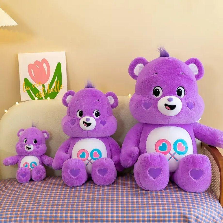 Promotional rainbow bears stuffed animals care bears plush toys lucky bear gifts 5
