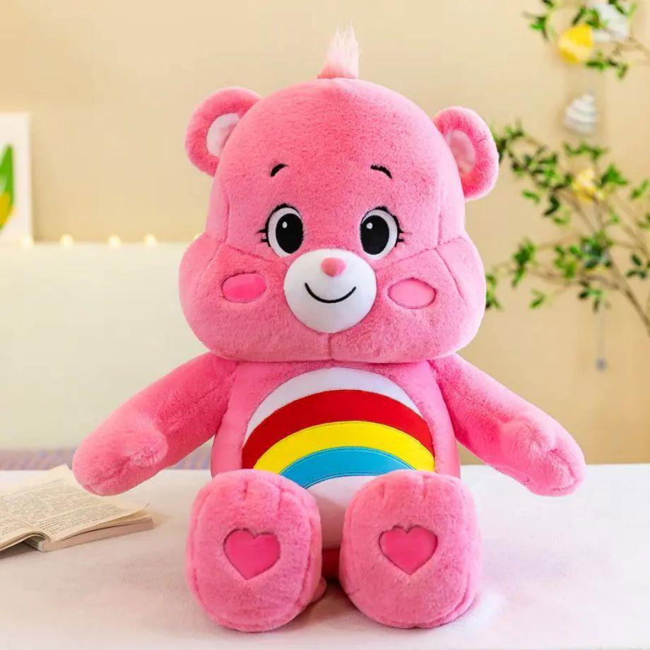 Promotional rainbow bears stuffed animals care bears plush toys lucky bear gifts 3