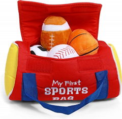 My first sports bag baby children football basketball baseball sport bags plush 