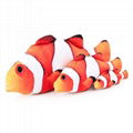 Interactive Pets Pillow Catnip Toys Simulation Plush Fish Shape Chew Cat Toy