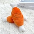Pet Plush Vocal Toys Pet Squeaky plush toys Plush Bone Dog Toy Carrot Plushies 1