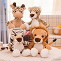 Wild animals plush toys Jungle stuffed animals safari plush toys woodland plush