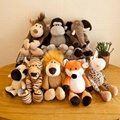 Wild animals plush toys Jungle stuffed animals safari plush toys woodland plush 7