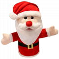 Christmas Hand Plush Puppet Toy Finger