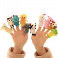 OEM hand puppet doll finger puppet with