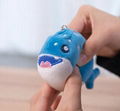 Squishy plush sealife keychain