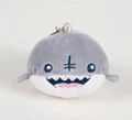 Squishy plush sealife keychain squishmallow sea life keychain slow rise sealife  5