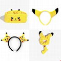 Pikachu plush hair accessories plush hairhand animal ears hairband hair hoop