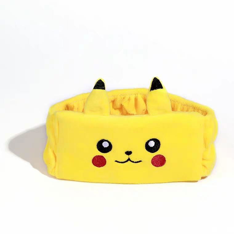 Pikachu plush hair accessories plush hairhand animal ears hairband hair hoop 5