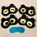 Sleep eye mask sleep eyes cover plush anime eye mask plush sleep blindfold mask 4