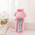 Cute Pencil Case Plush Pouch Teen Girl Gift Bag Make Up Case Anime Cosmetic Bag