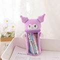 Cute Pencil Case Plush Pouch Teen Girl Gift Bag Make Up Case Anime Cosmetic Bag