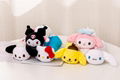 Anime pencil case pen case plush pencil pouch fluffy pencil case animal pen case 14