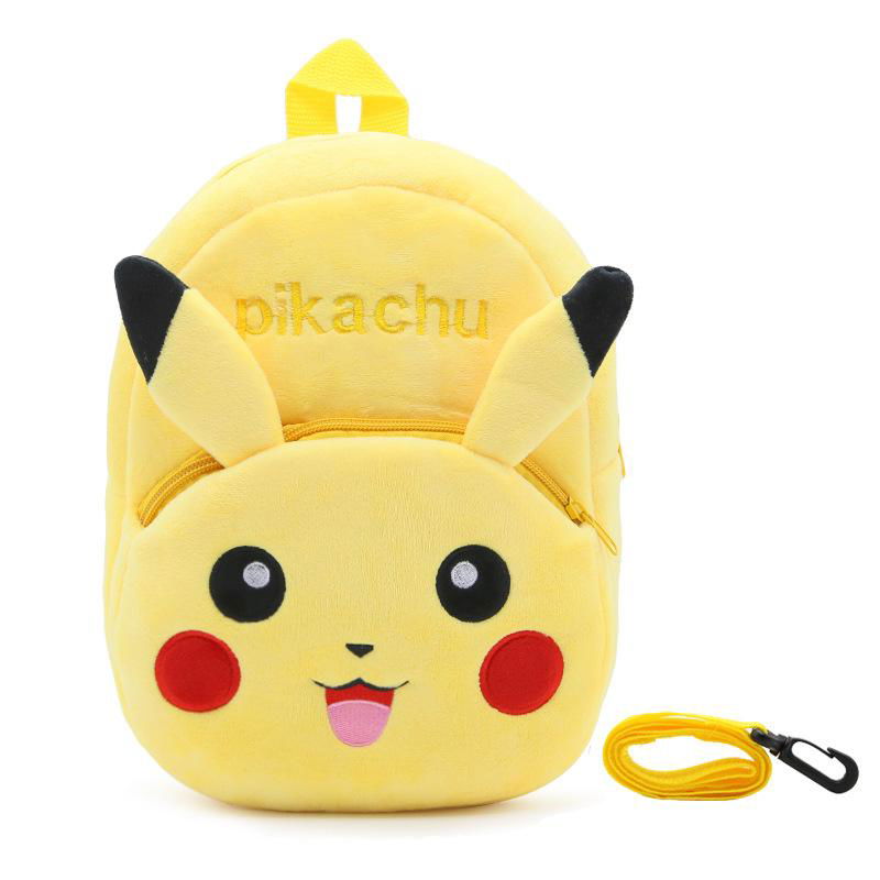 Toddler Backpack with Anti-Lost Leash Cartoon Mini Schoolbag Animals Travel Bag  4