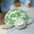 Crazy eyes the sea turtle plushie big eyes plush turtle soft sea life pillow toy