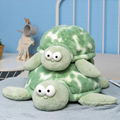 Crazy eyes the sea turtle plushie big eyes plush turtle soft sea life pillow toy