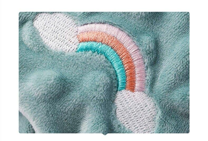 Soft Plush Hand Puppet Security Blanket Babies Puppet Blanket Animal Security  4