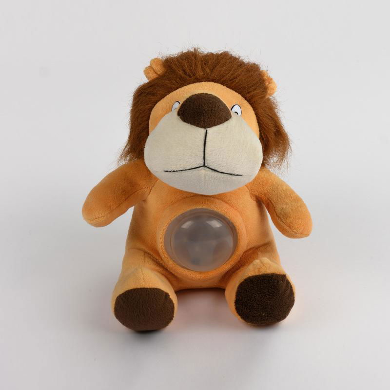 Cute plush bear kids night light with touch sensor LED night light plush toy  2