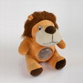 Cute plush bear kids night light with touch sensor LED night light plush toy 