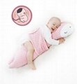 Baby Soothing Pillow Newborn Exhaust Pillow Anti Roll Side Sleep Pillow Sleeping