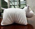Washable portable blanket pillow all in one travel blanket pillow nap pillow