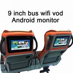 9 inch bus wifi vod    Android monitor