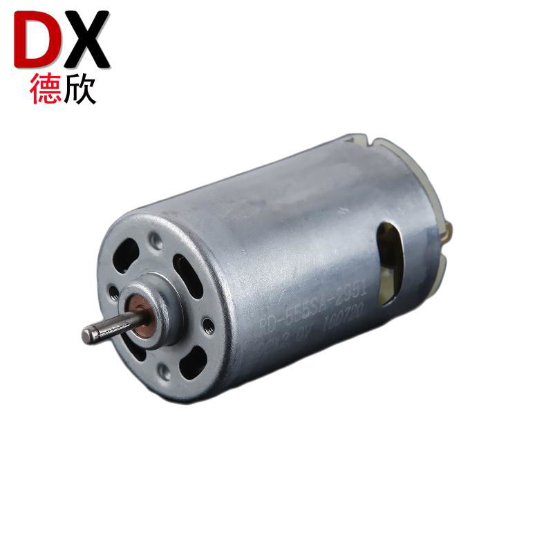 RS555 High Power 18 Volt DC Motor For Vacuum Cleaner 2