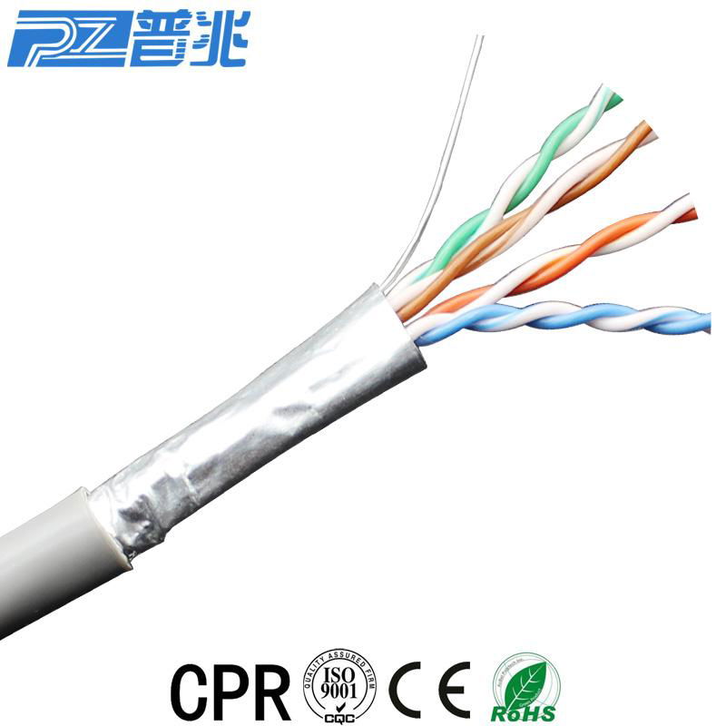Cat5e FTP computer lan cable OFC 305m/roll factory direct