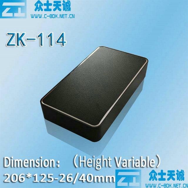 zk-114 media player shell metal enclosure aluminum box 2
