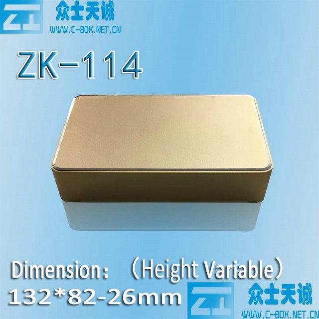 zk-114 media player shell metal enclosure aluminum box 4