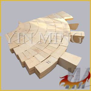 SK35 SK36 SK37 SK38 refractory kiln alumina material hole High Alumina Brick