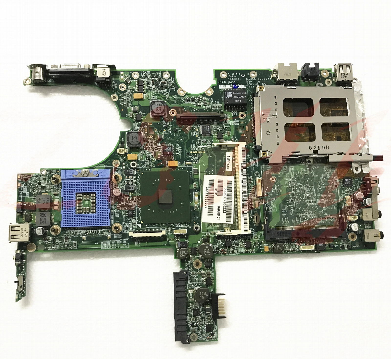 383515-001 for hp nc4200 tc4200 laptop motherboard ddr2 915gm la-2211 Free Shipp 2