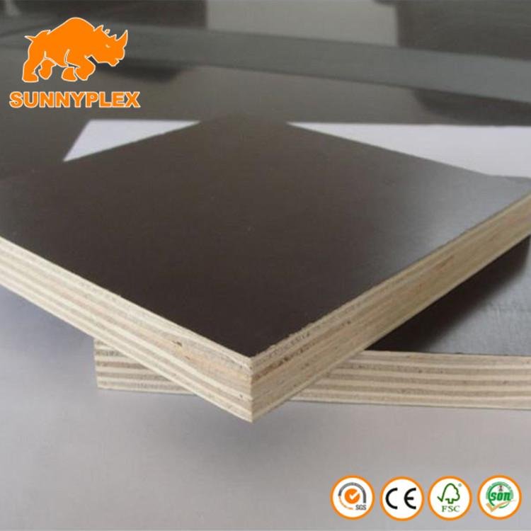 Best price black film faced marine plywood for construction furniture decoration 2