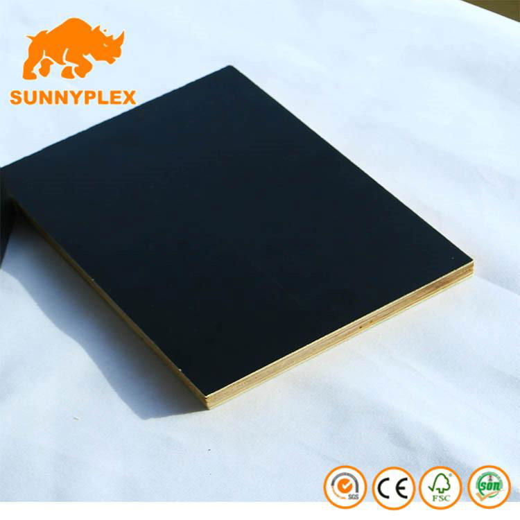 Best price black film faced marine plywood for construction furniture decoration