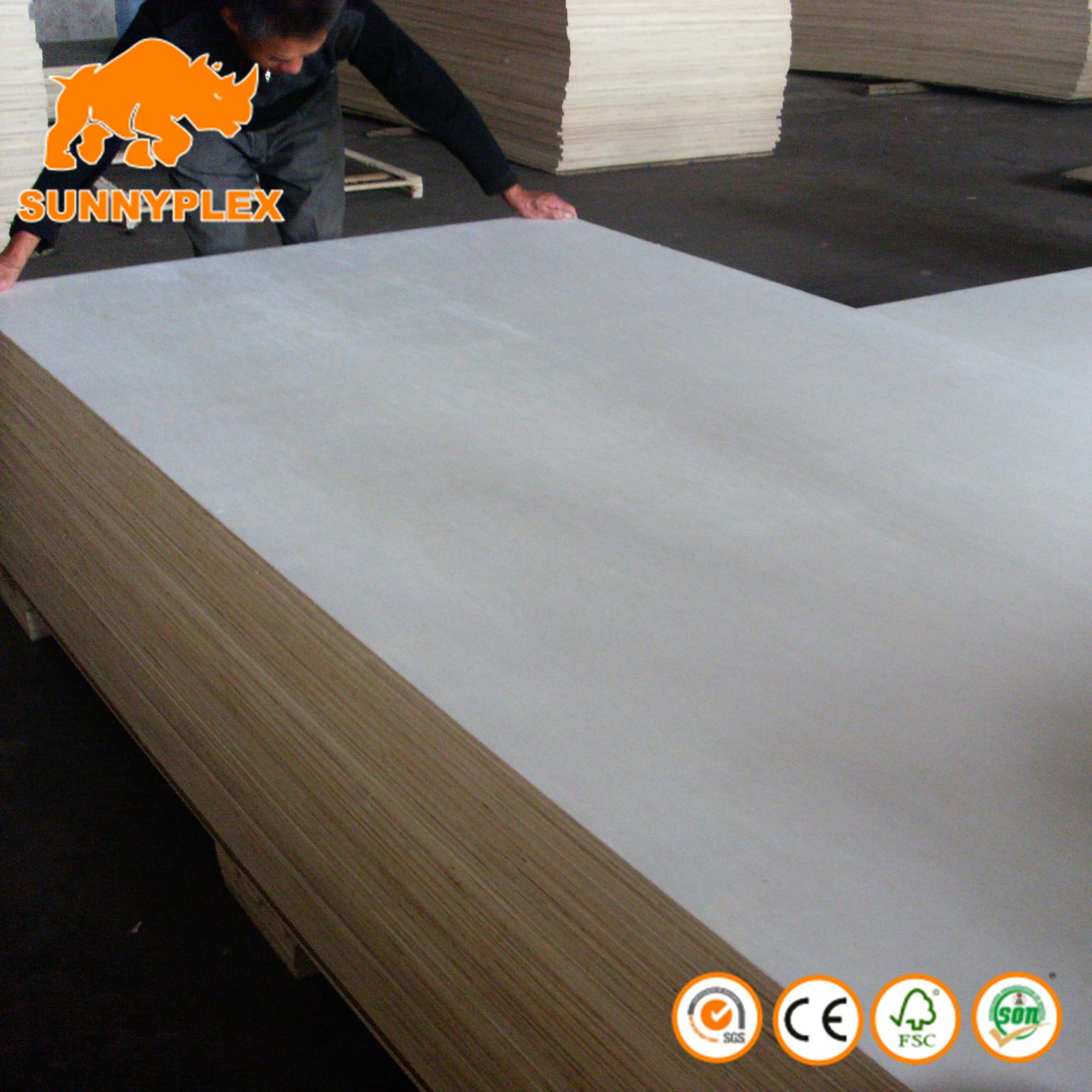 3/4 poplar decorative commercial plywood for door design