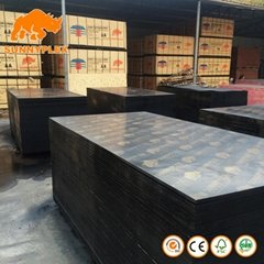 Hot sale 9mm 12mm 15mm 18mm black brown film faced plywood price for constructio