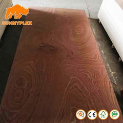 2~25mm 1220*2440 Commercial Sapeli Plywood Furniture Plywood