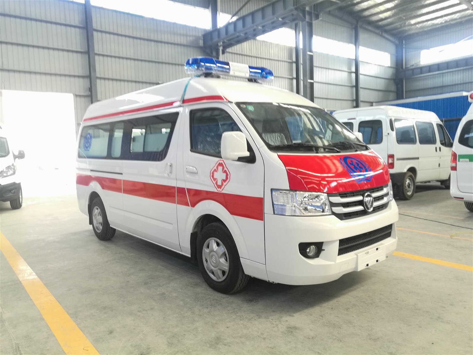 Foton best quality new ICU ambulance emergency vehicle for sale 3