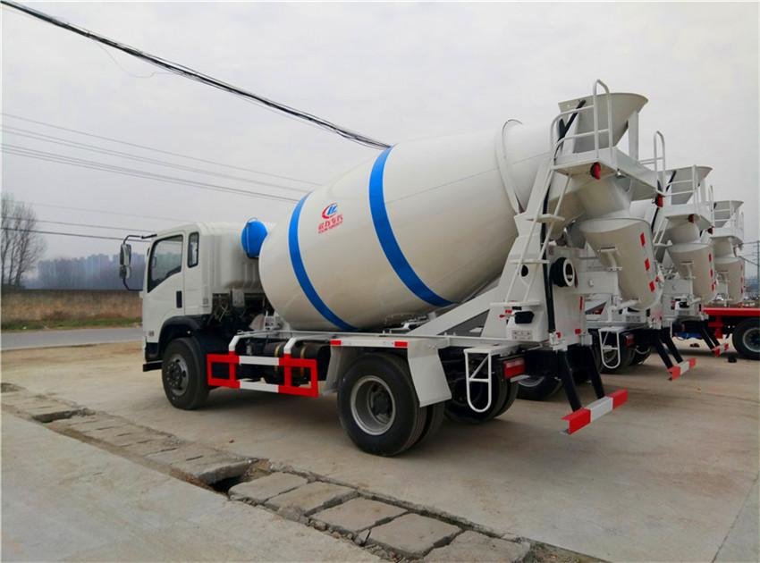 Dongfeng Diesel small 4-6CBM concrete mixer truck for sale 3