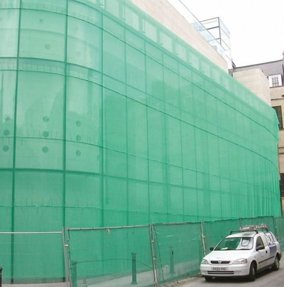 New HDPE and fire retardant scaffold building green construction safety net 2