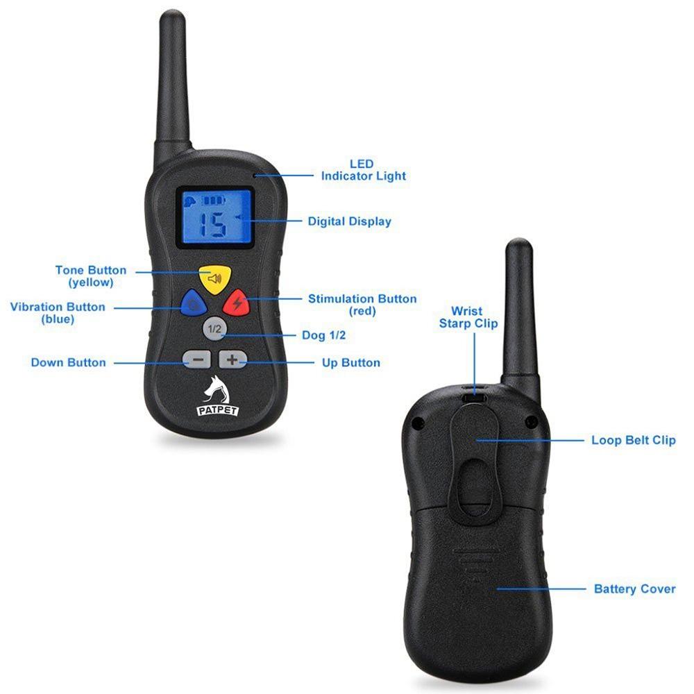 Dog Trainer petsmart electric adjustable shock remote controlled antibark dog c PTS008
