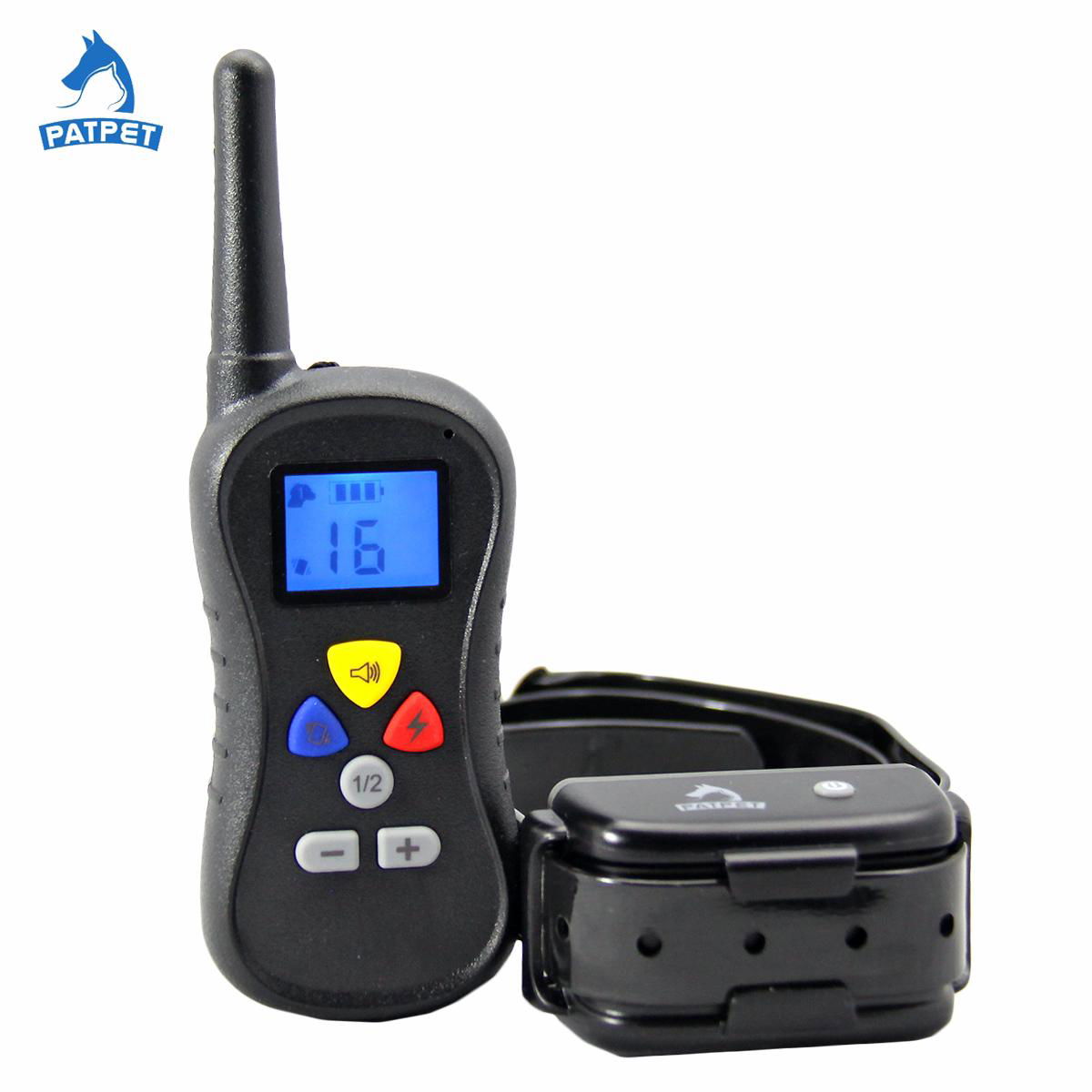 Patpet Anti Bark Shocker waterproof remote electric dog collar