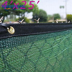 Dark Green Privacy screen fence netting