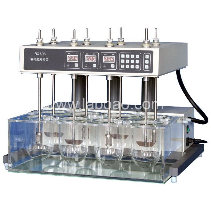 RC-8DS/RC-8D/RC-8 dissolution tester with 8 paddles