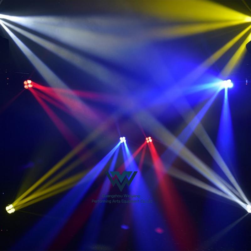4顆25W LED高亮度超級光束燈 5