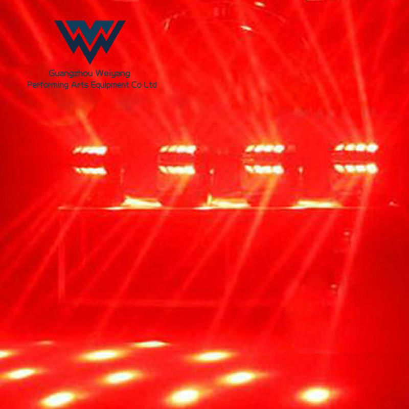 16Pcs 10W Promise Rotation Wash Beam Moving Head Light 5