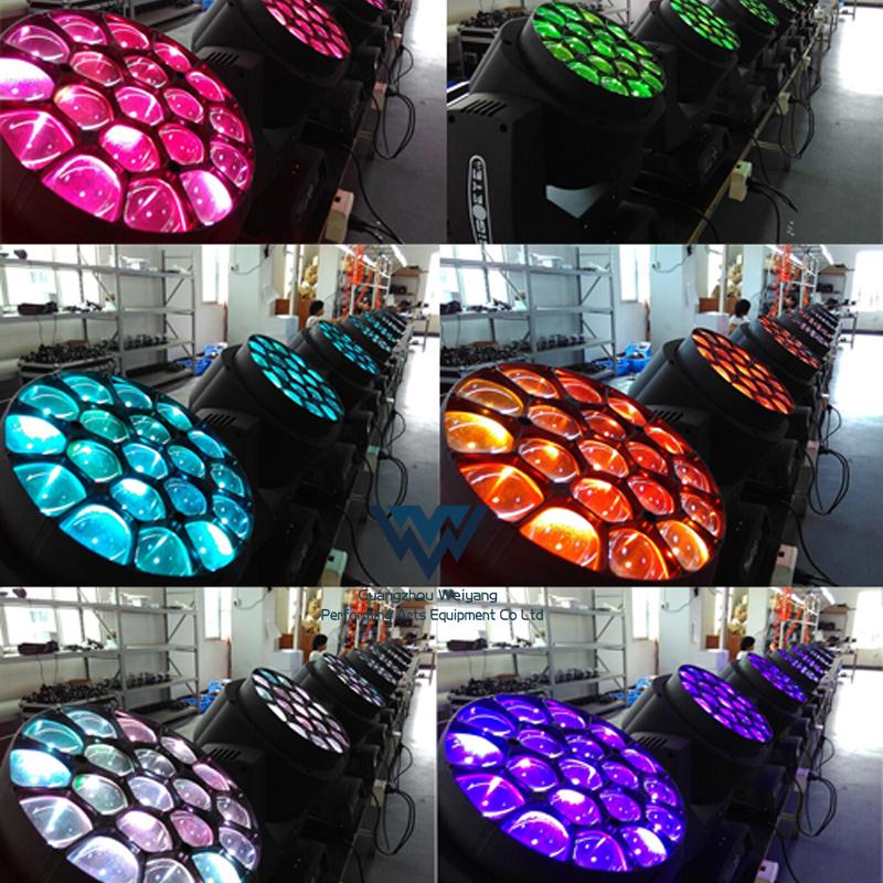 LED 19顆15W大蜂眼搖頭燈單控 5