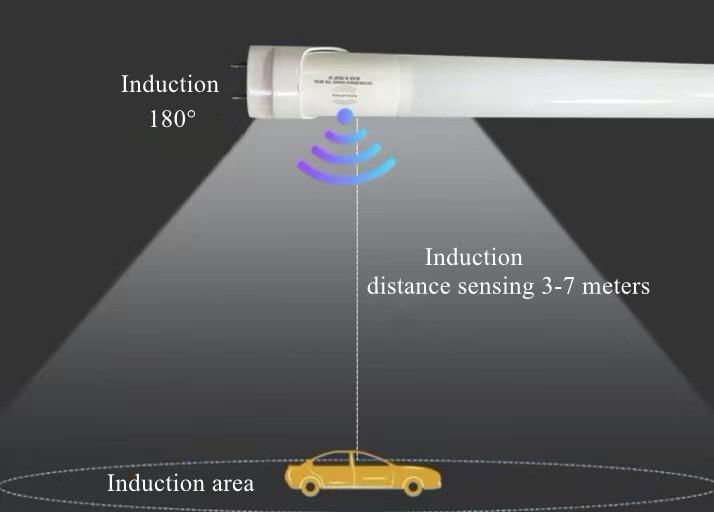 Microwave Radar Sensor LED Light Tube T8 2