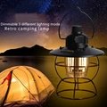 Outdoor Retro Rechargeable LED Camping Light Tent Lights Horse Lantern